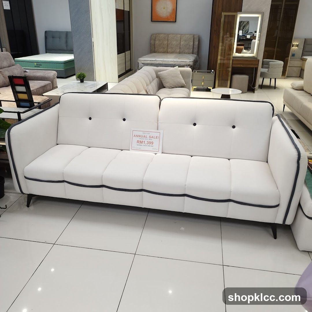 White Sofa on Sale