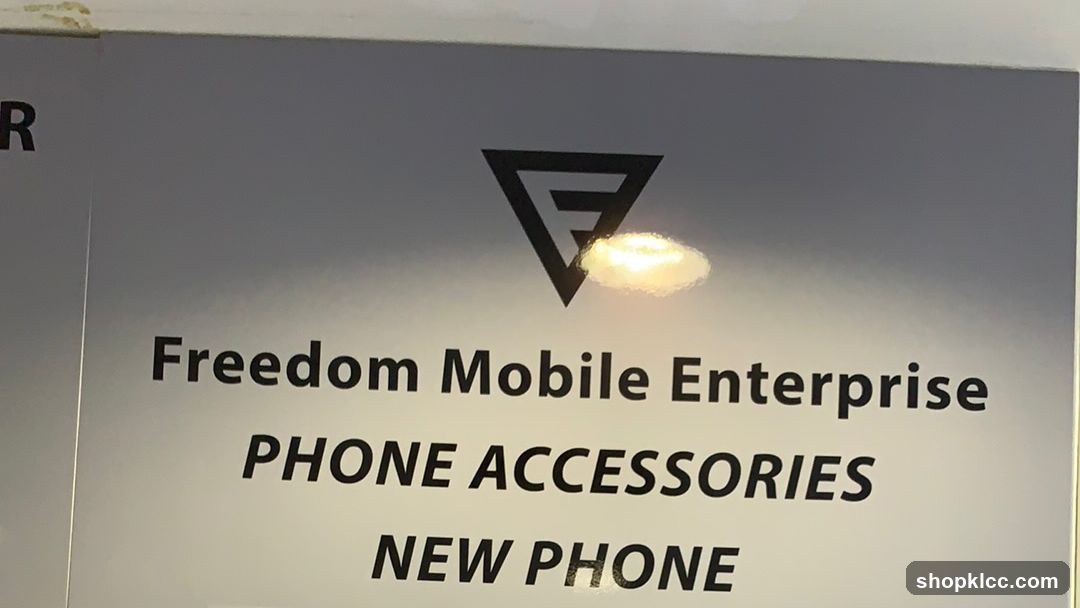 Freedom Mobile Enterprise Sign