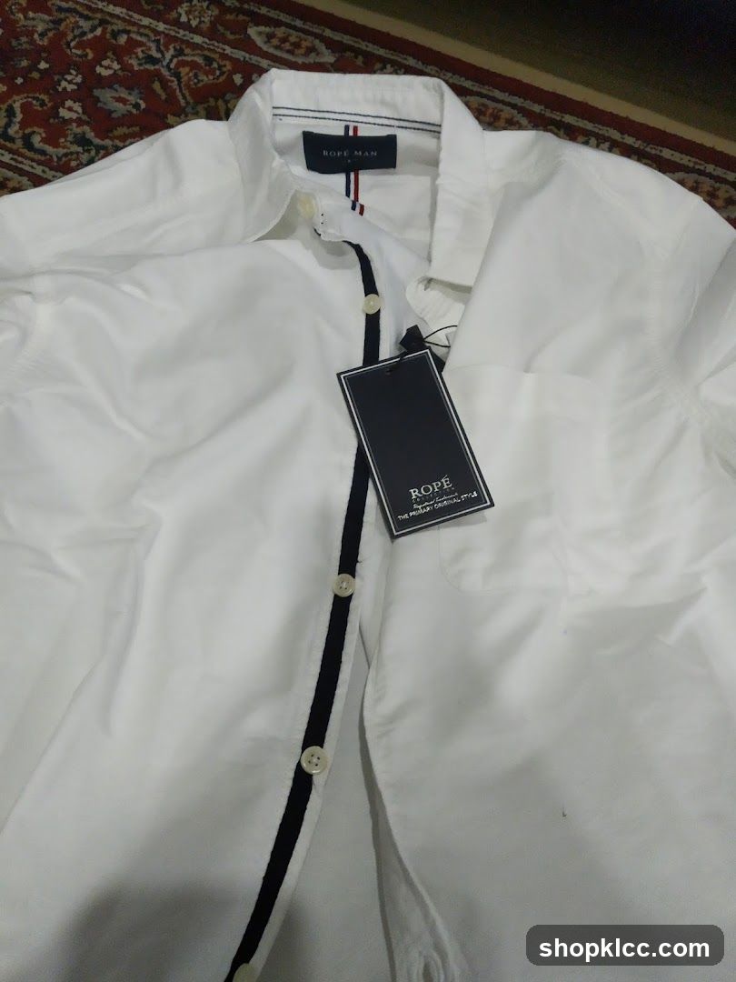 White Button-Down Shirt
