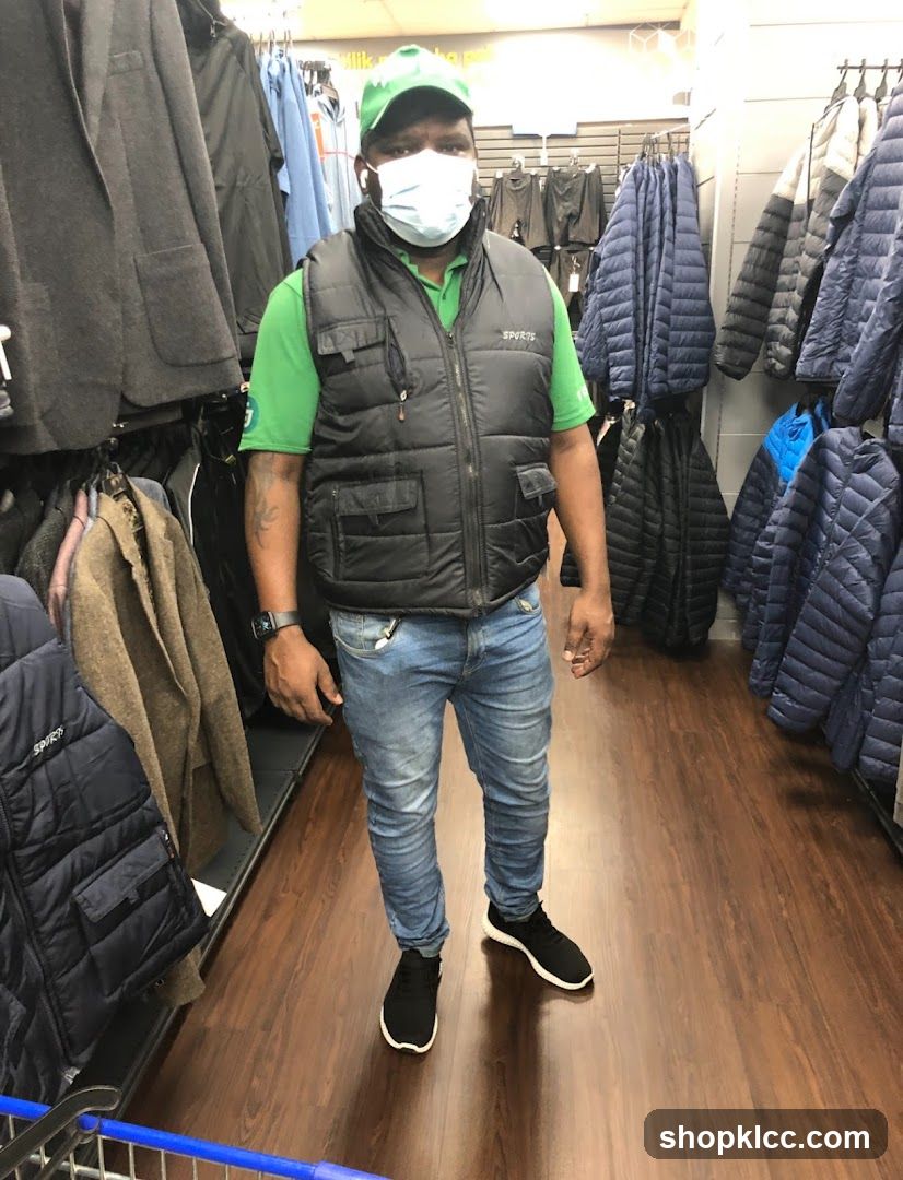 Man in a store