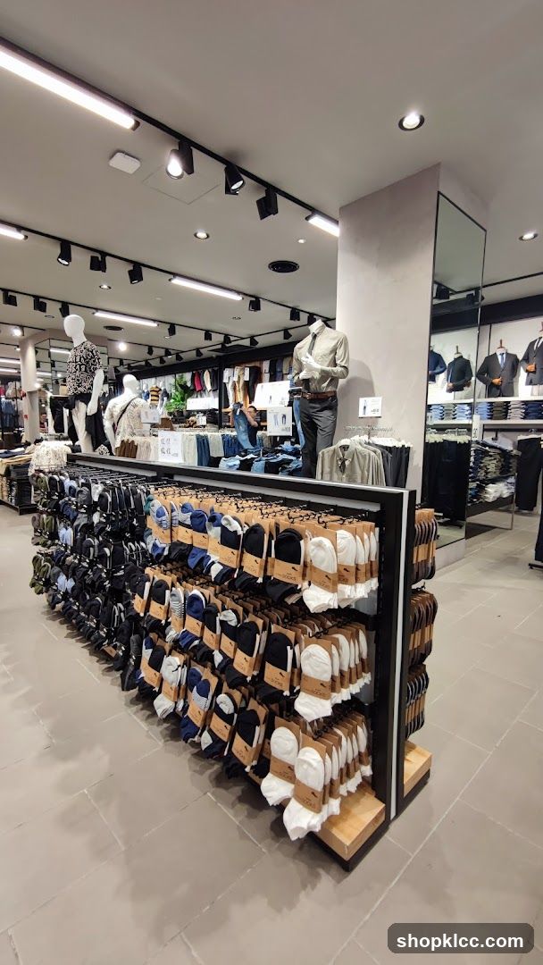 Men's Clothing Store Interior