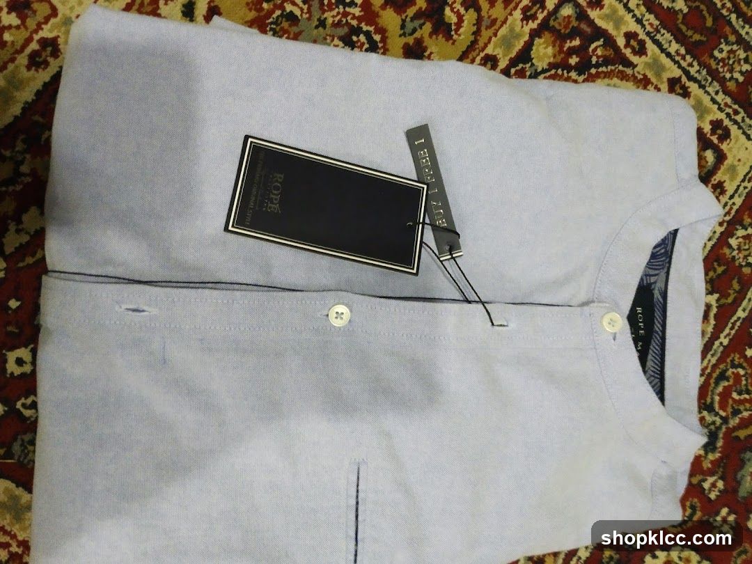 Light Blue Shirt with Tags