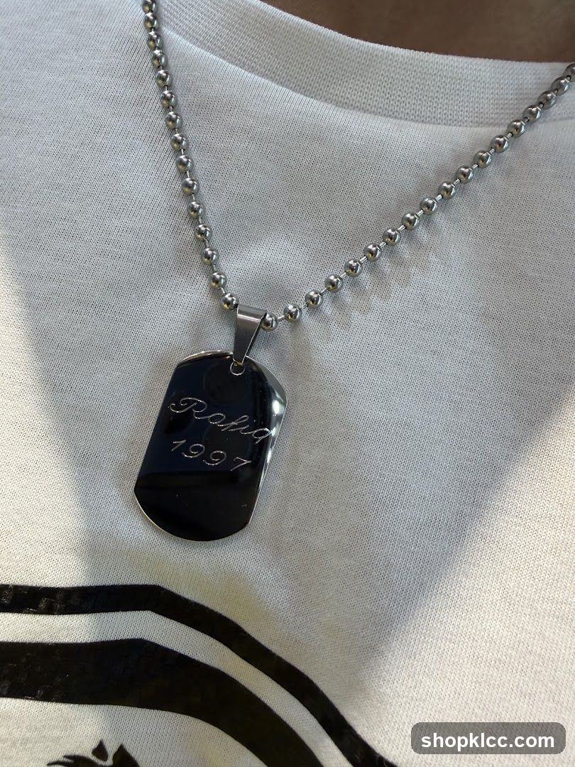 Dog Tag Necklace
