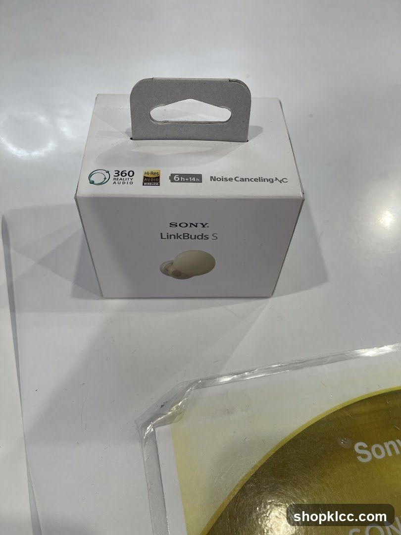 Sony LinkBuds S Packaging