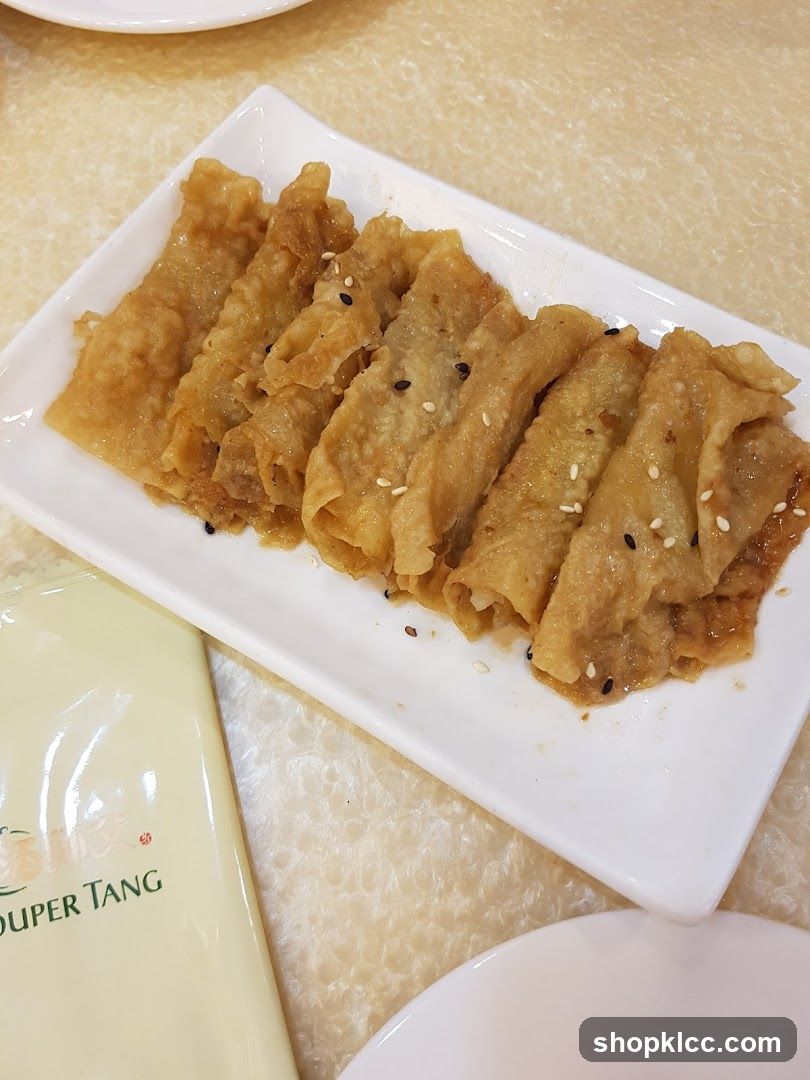 Fried Bean Curd Rolls