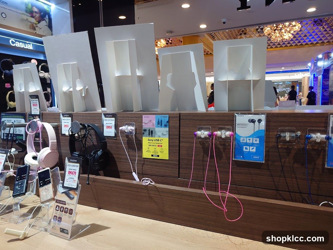 Sony Electronics Store Display
