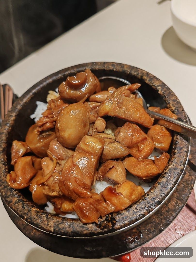 Chicken and Mushroom Rice Bowl
