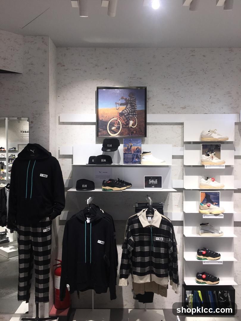 Clothing and Shoe Display