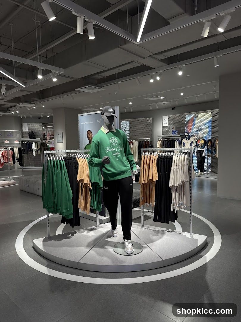 Mannequin in a clothing store