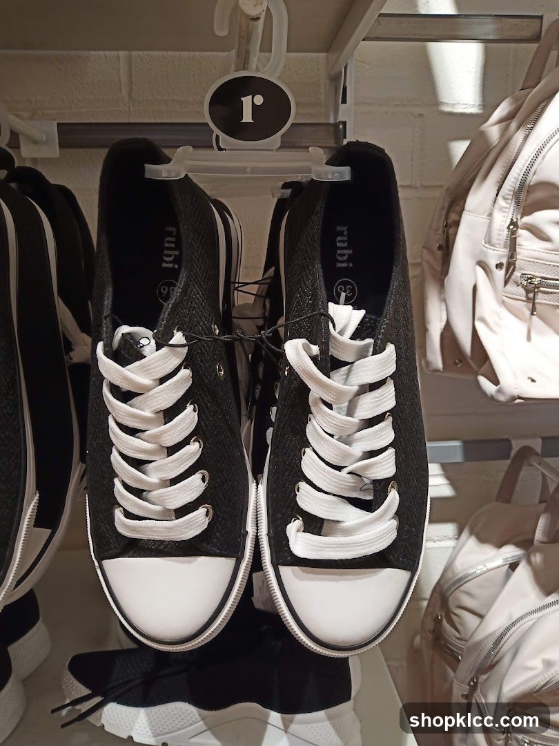 Black Canvas Sneakers