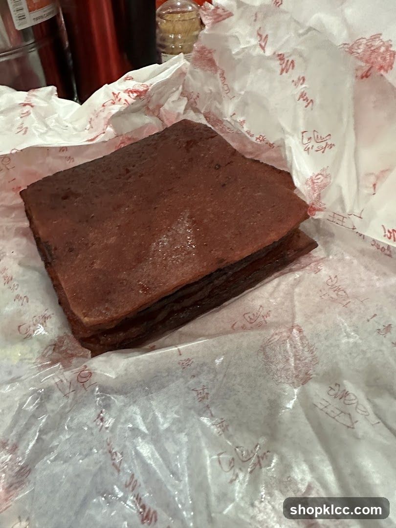 Stacked Meat Slices