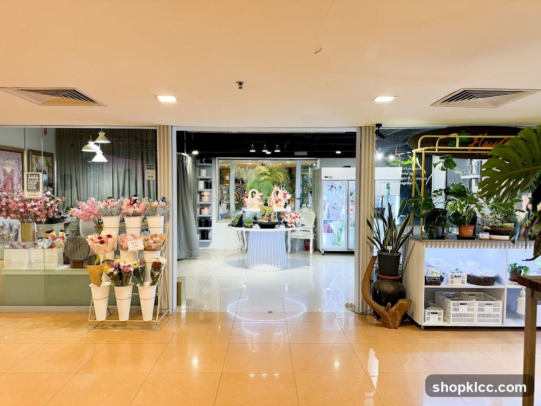 Flower shop interior