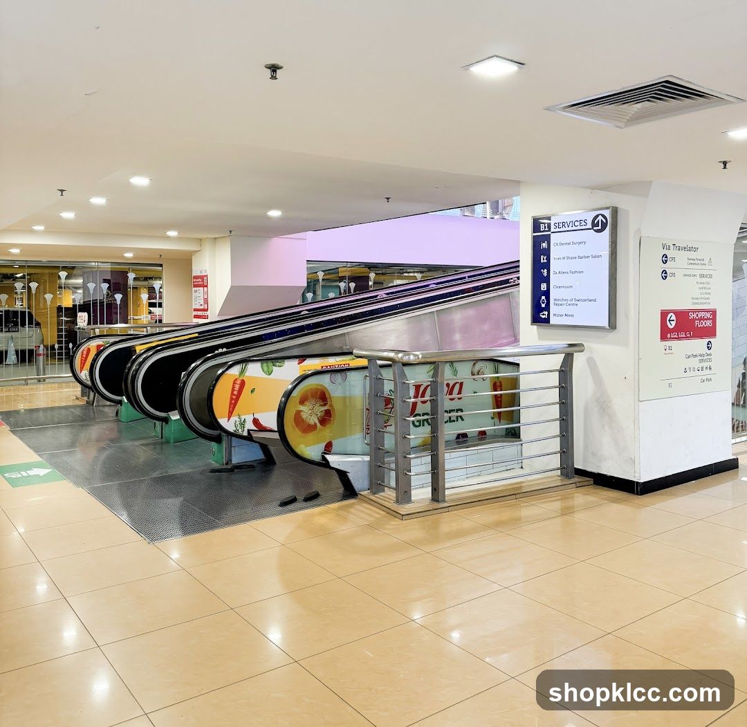 Escalators with Advertising