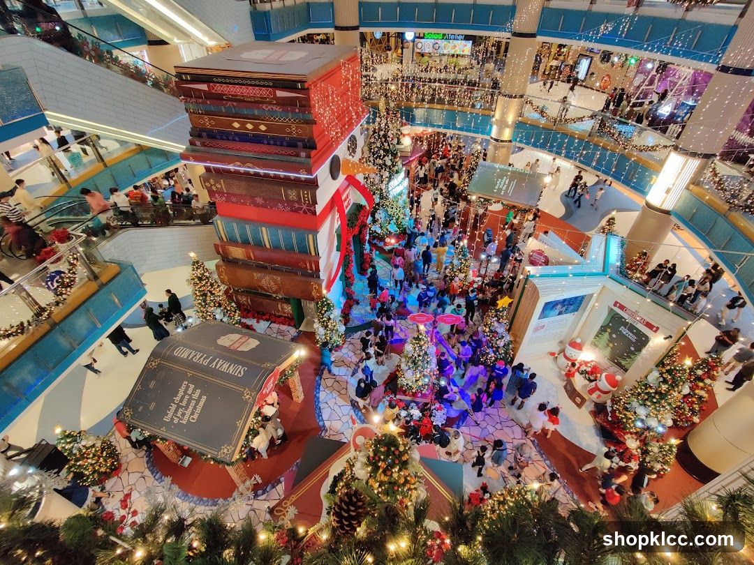 Christmas Decorations in a Mall