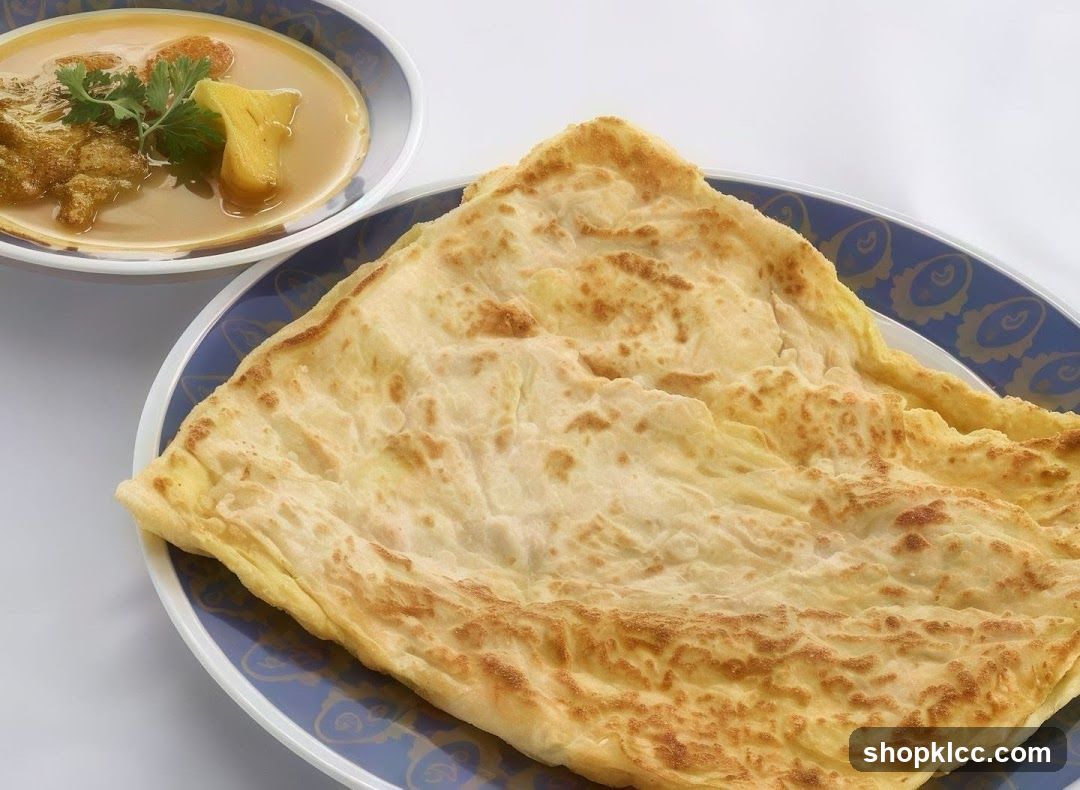 Roti Canai with Curry
