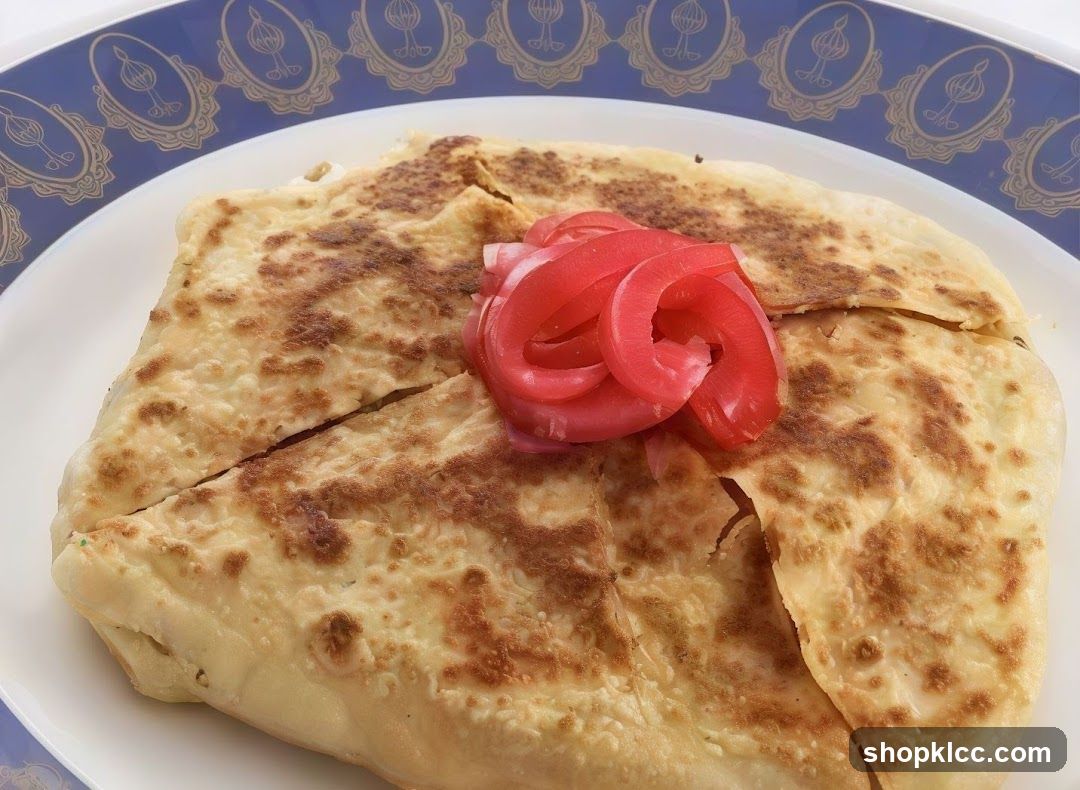 Savory Pastry with Pickled Onions