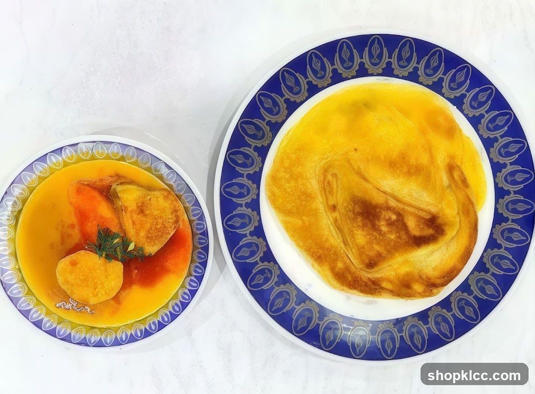 Two Plates of Food