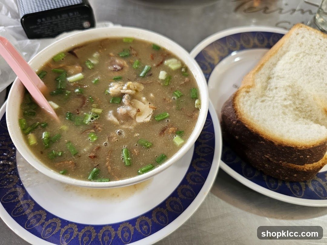 Bowl of Soup with Bread