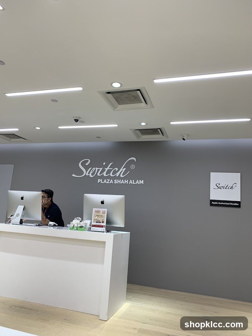 Switch Store Interior