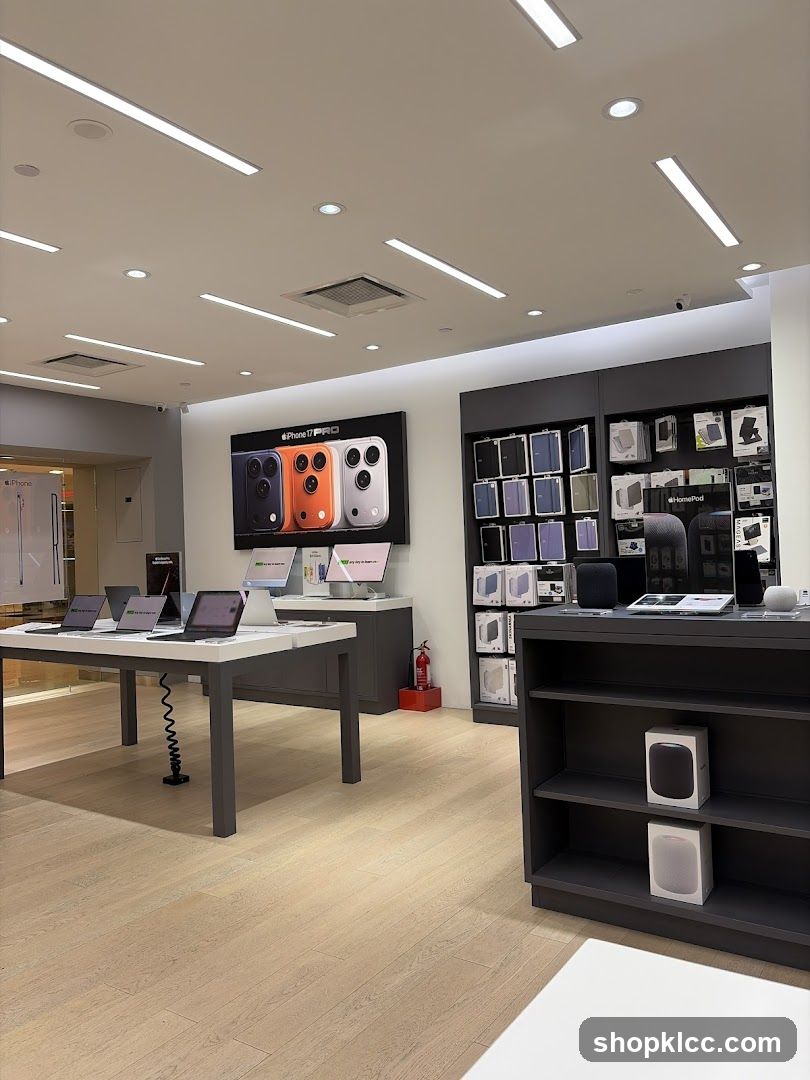 Electronics Store Display