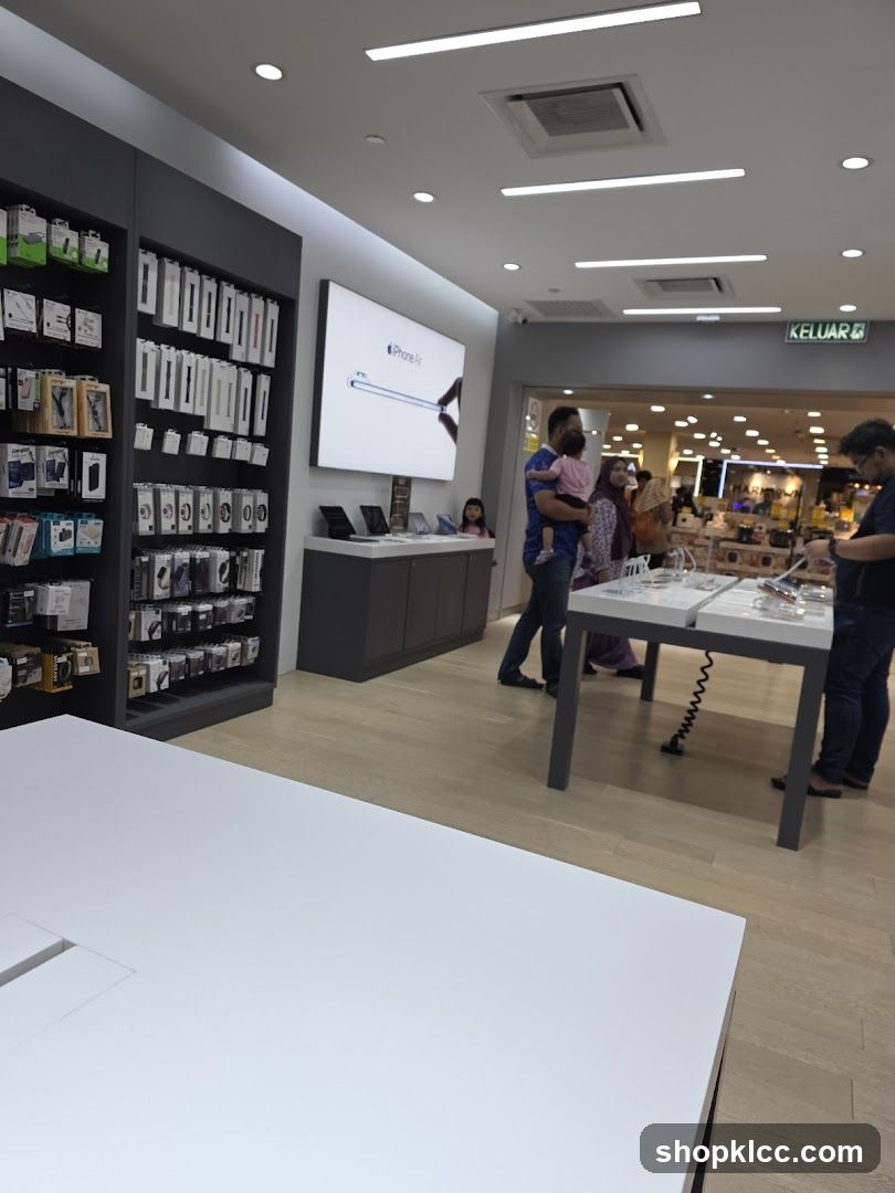 Electronics Store Interior