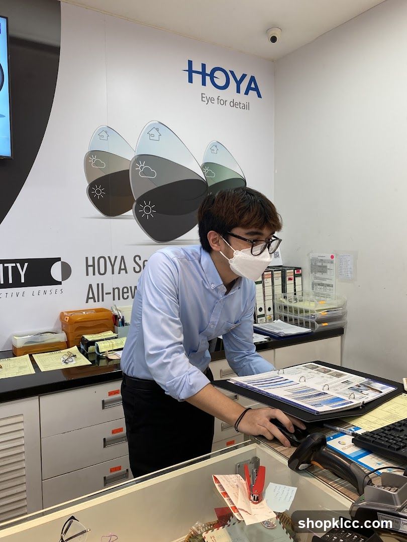 Optician's Counter