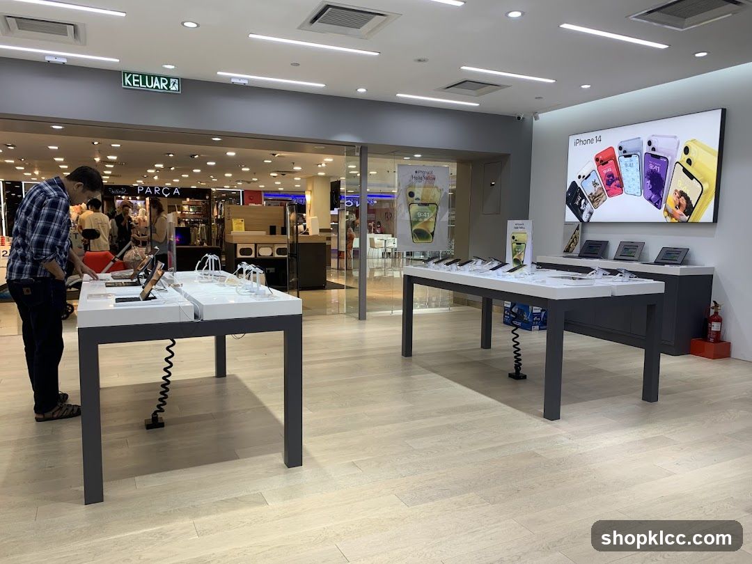 Electronics store display