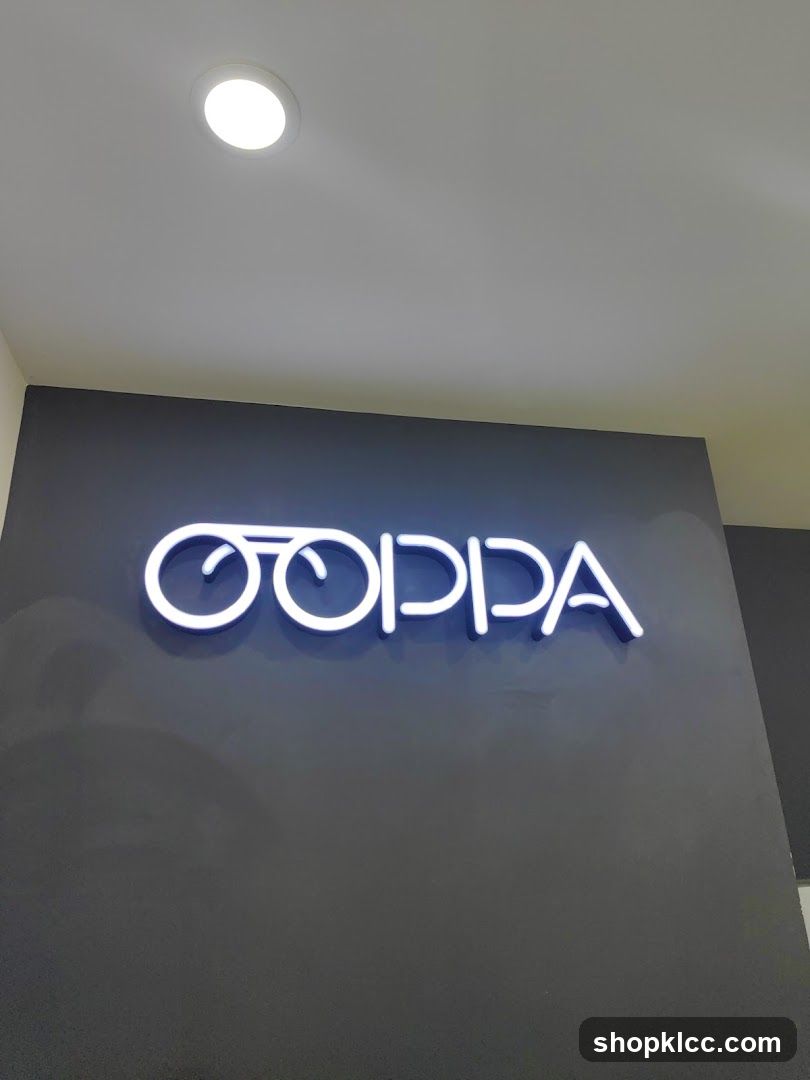 Oppa Neon Sign