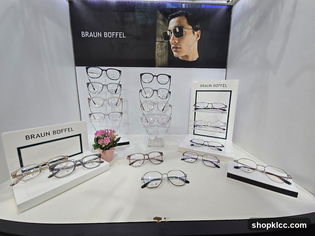 Braun Buffel Eyewear Display