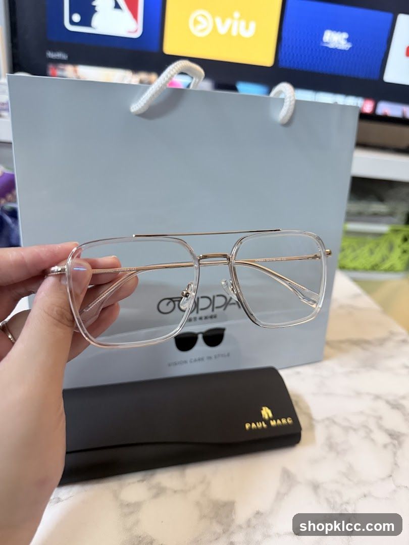 Eyeglasses and Case