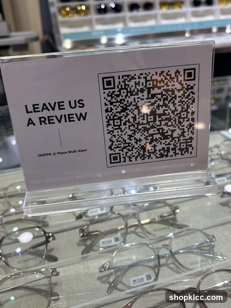 Leave Us A Review Sign