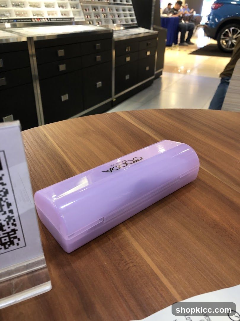 Eyeglass Case on Table