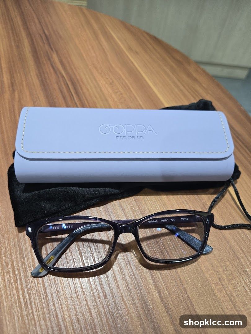 Eyeglasses and Case