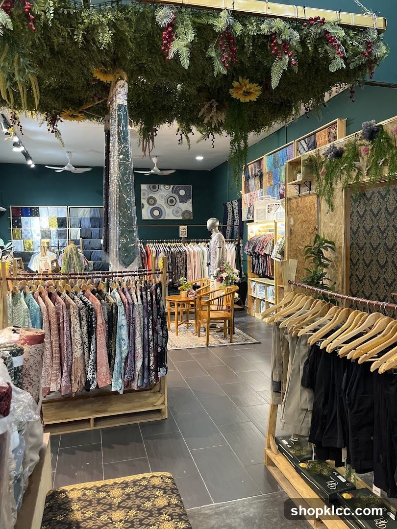 Fabric Store Interior
