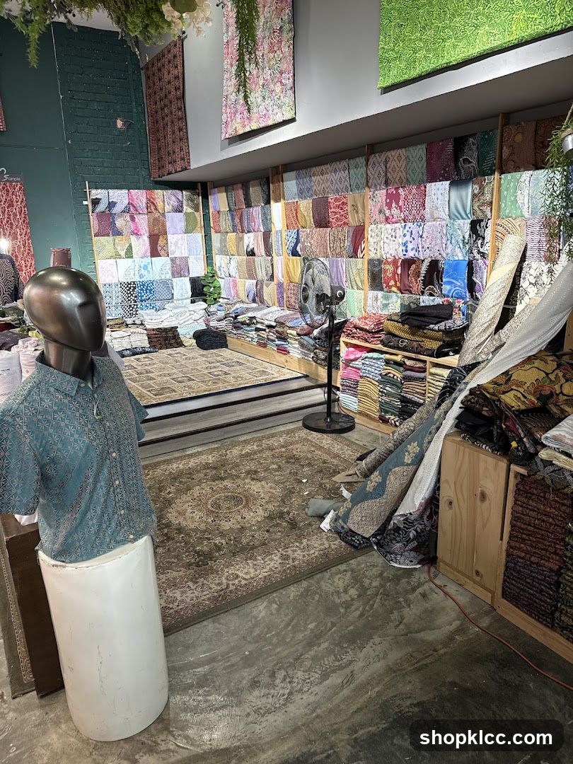 Textile Shop Interior