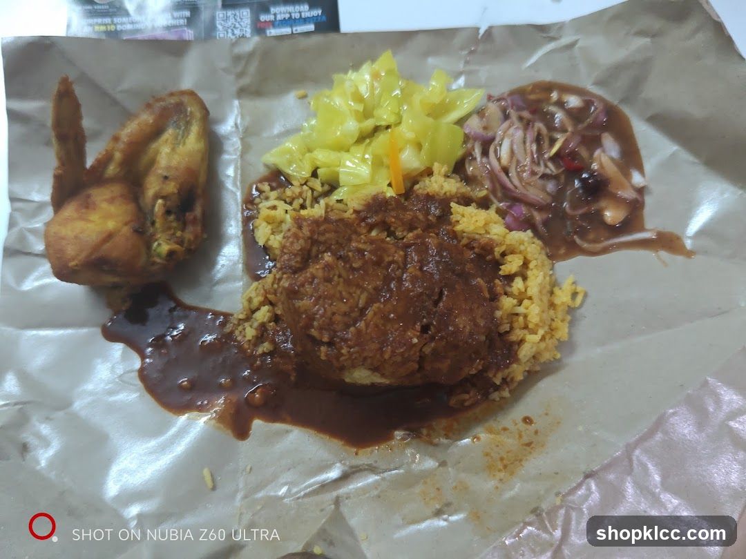 Fried Chicken Rice Meal
