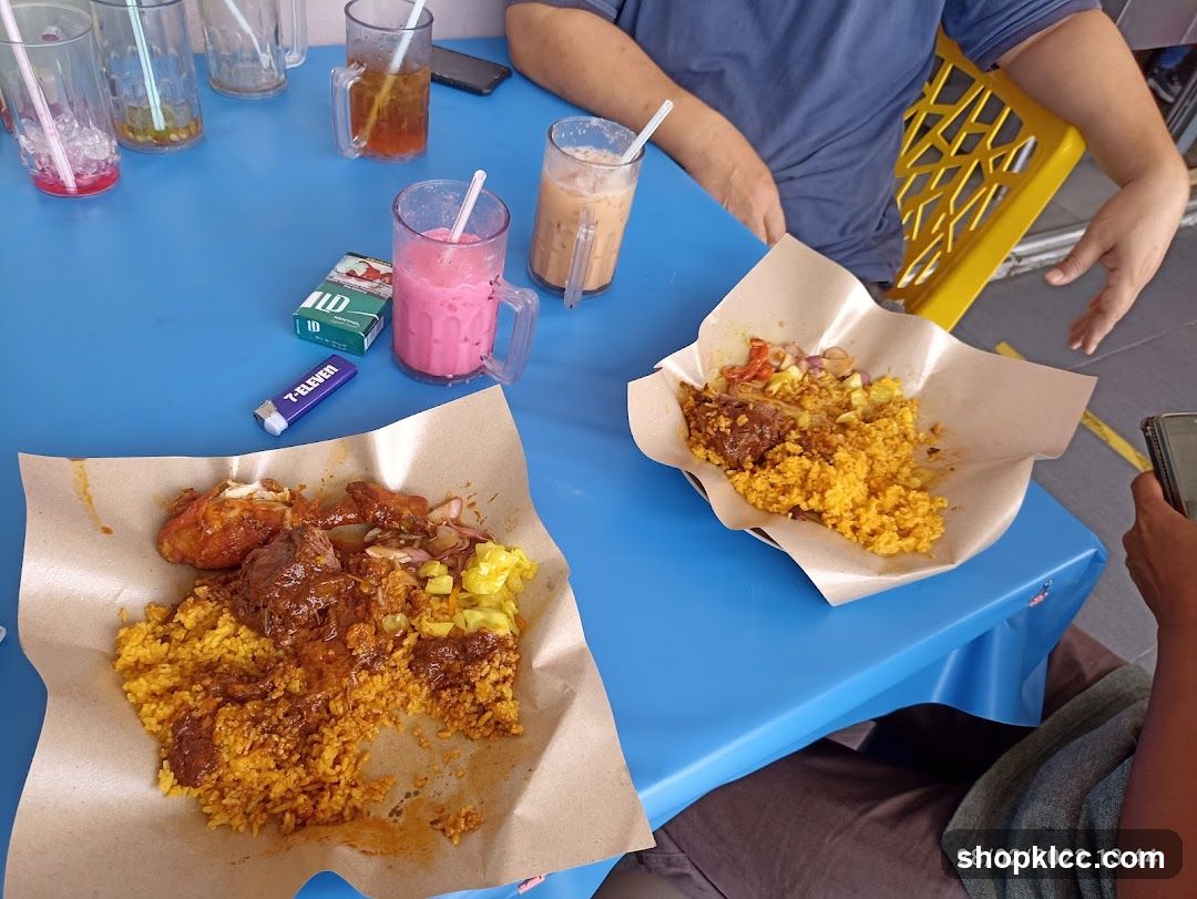 Food and Drinks on a Table