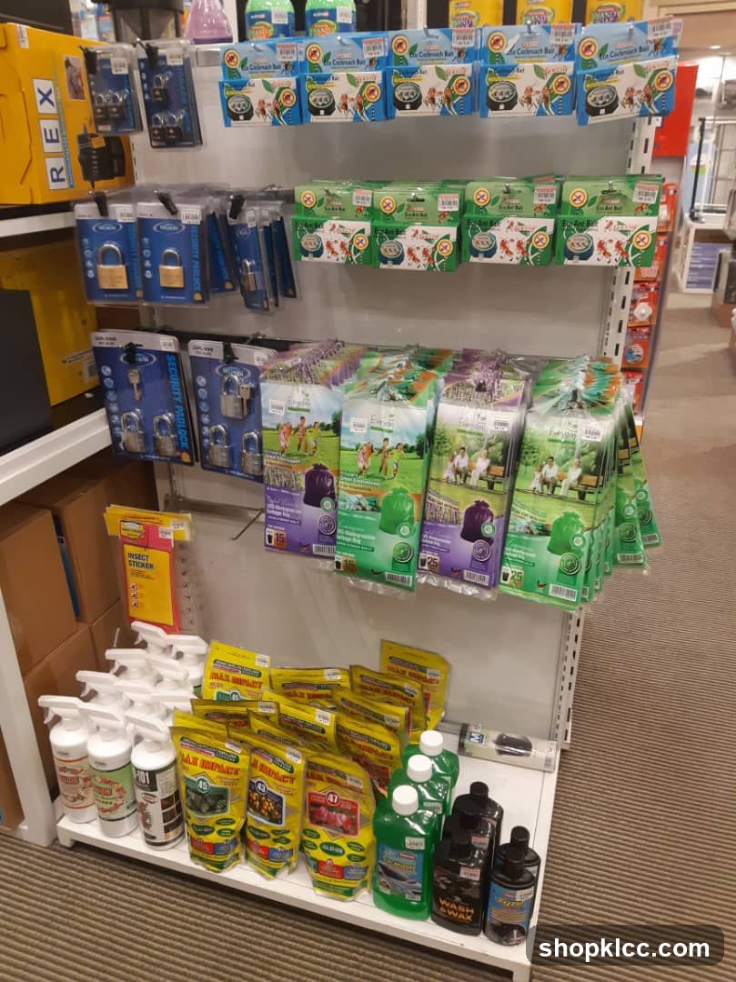 Pest Control and Cleaning Supplies