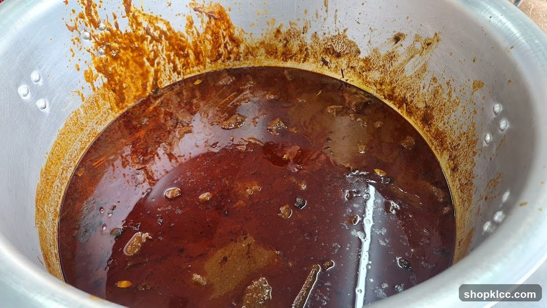 Stewed Meat in a Pot