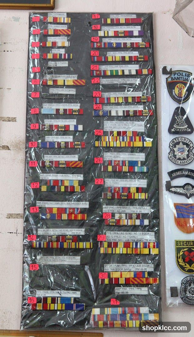 Medals Display