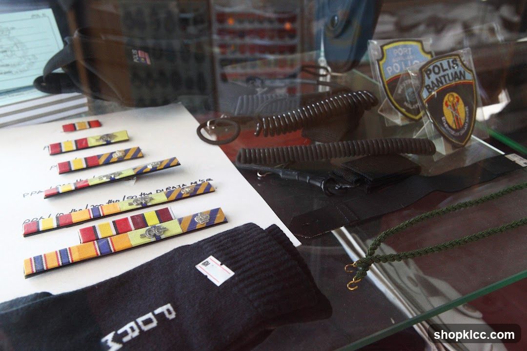 Police Memorabilia Display