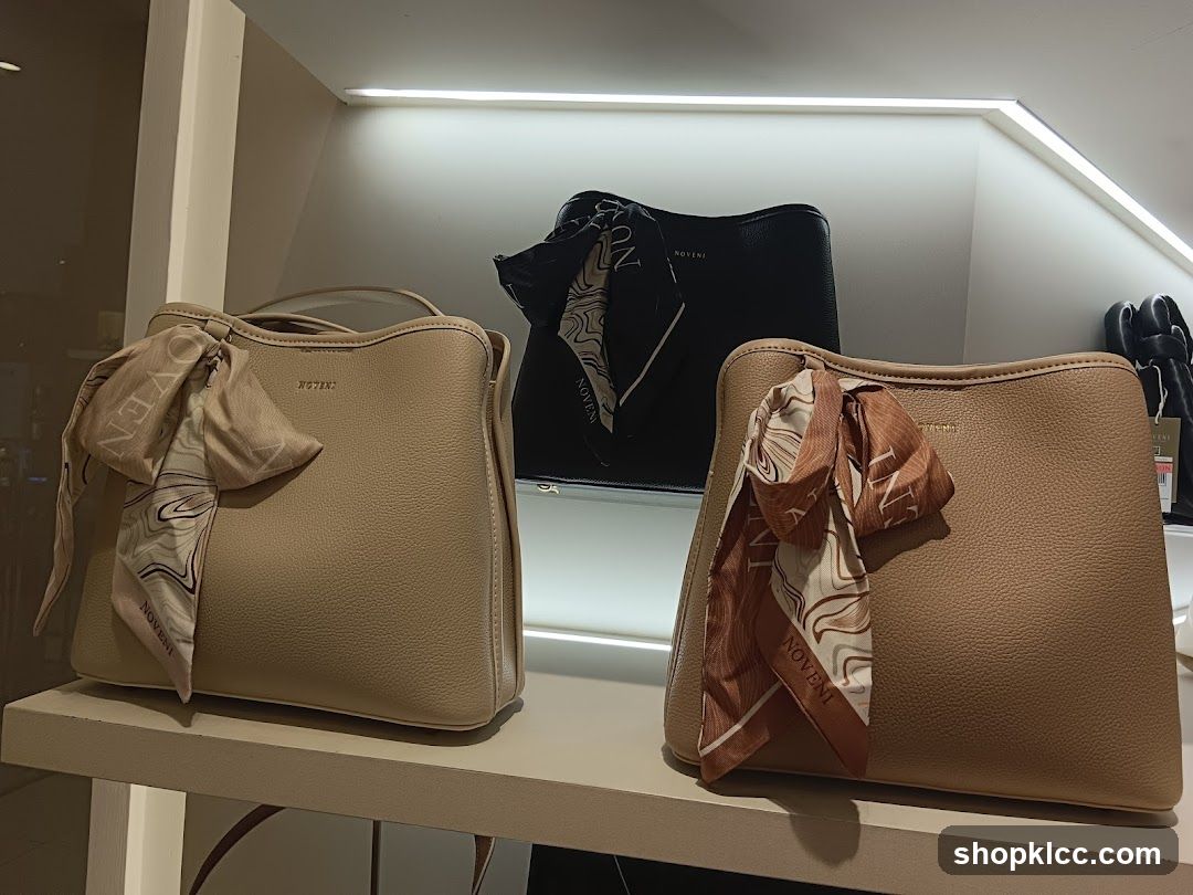 Handbags on Display