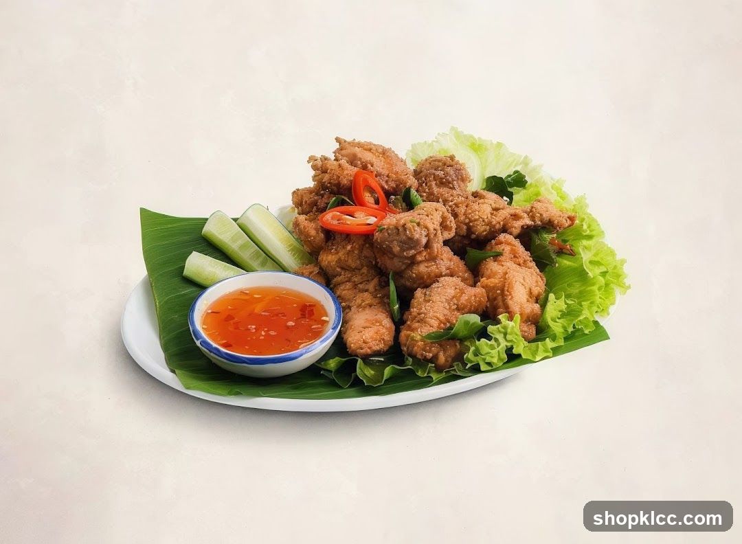 Fried Chicken Bites with Dipping Sauce