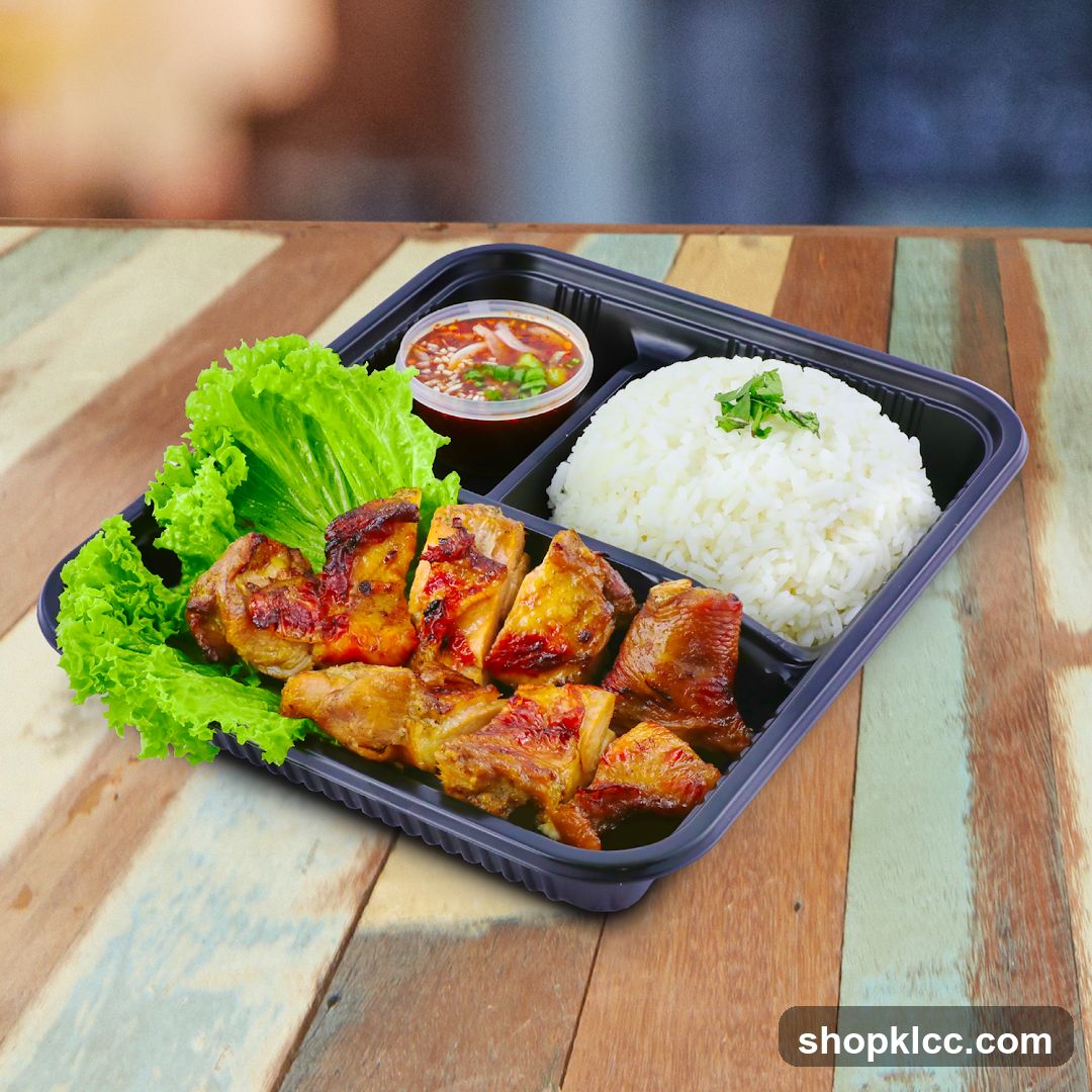 Grilled Chicken Bento Box