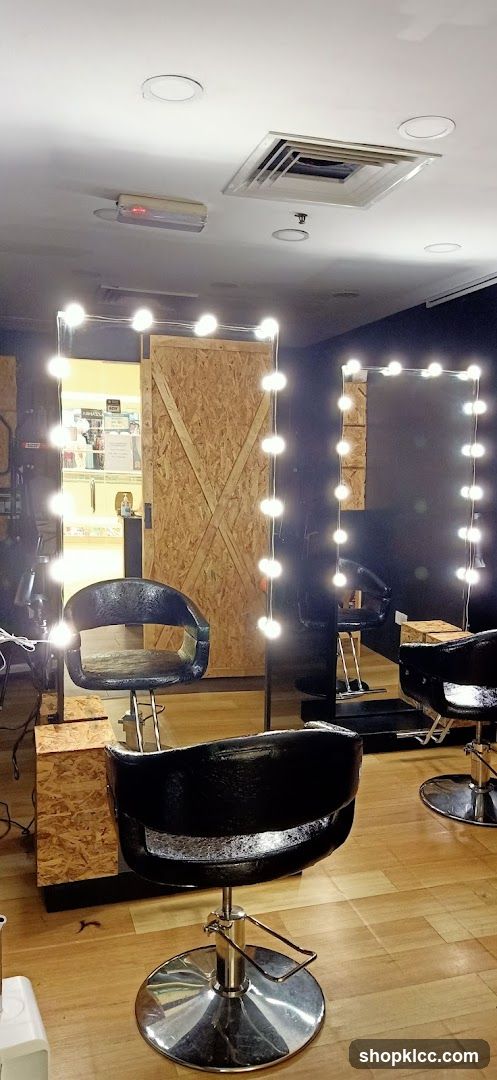Salon Chairs and Mirrors