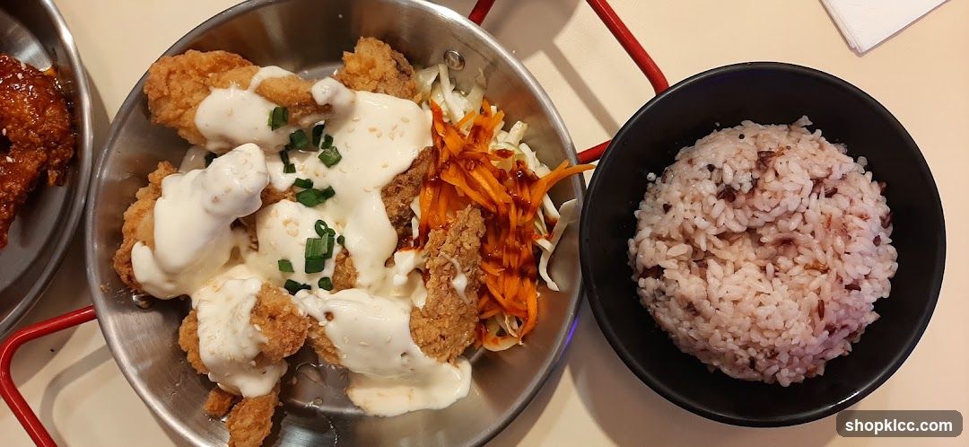 Fried Chicken with Rice