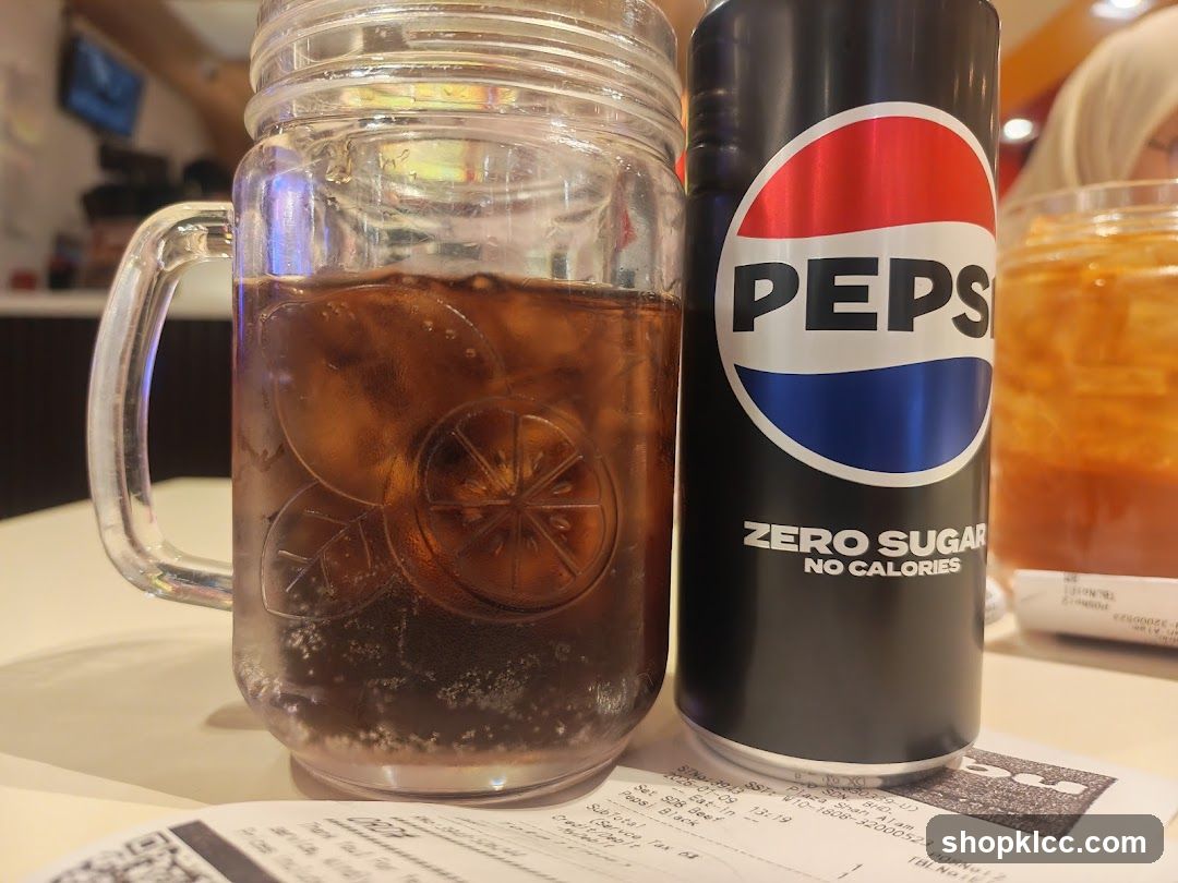 Pepsi Zero Sugar and Drink