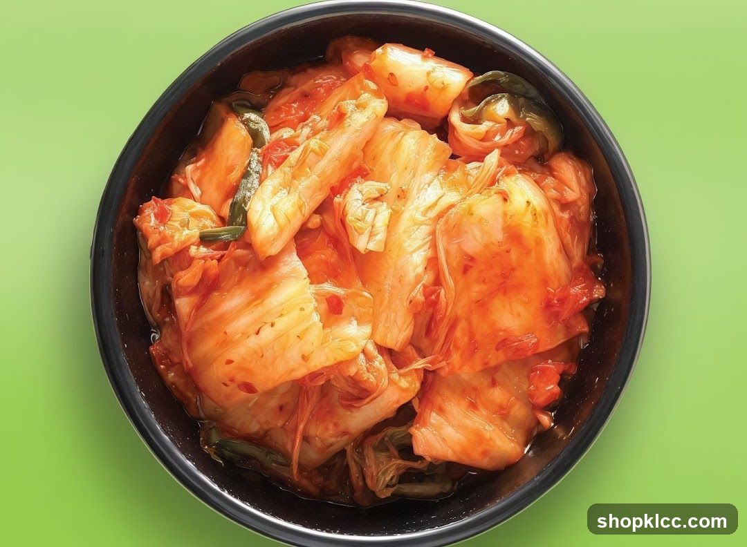 Kimchi in a Bowl