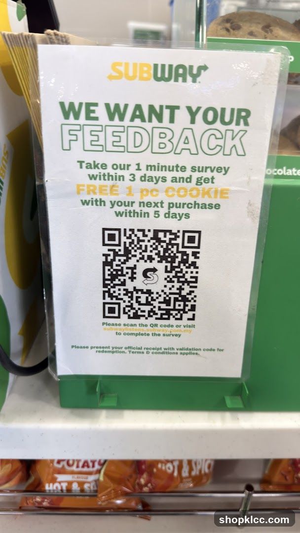 Subway Feedback Survey