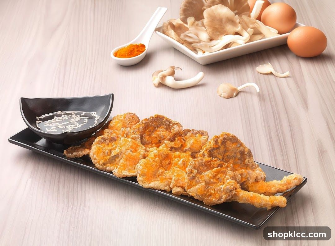 Fried Oyster Mushrooms